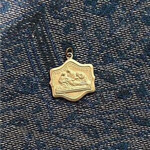 the Pietà OUR LADY OF HOLY CROSS Catholic medal